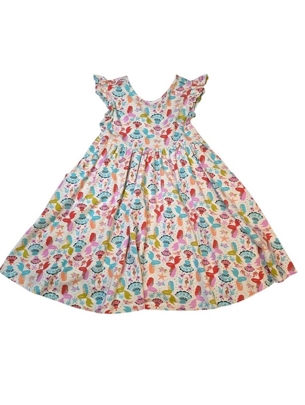 Hanna Andersson Mermaid Paradise Skater Dress
